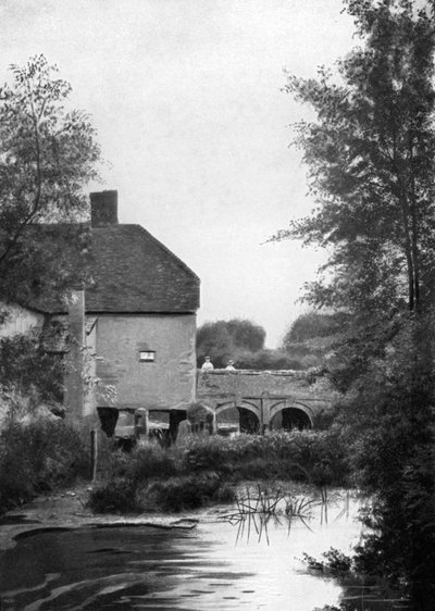 Der Mühlbach, 1911-1912 von Unbekannt