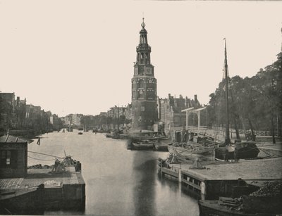 Der Montelbaanstoren, Amsterdam, Niederlande, 1895 von Unbekannt