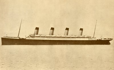 Die Olympic White Star Line auf See, ca. 1930 von Unbekannt