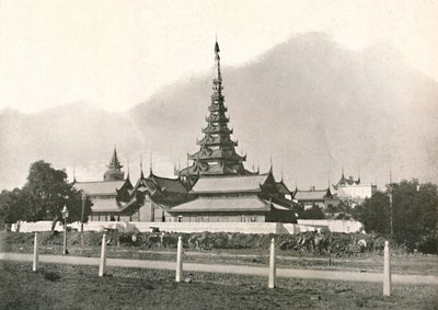 Der Palast, Mandalay von Unbekannt