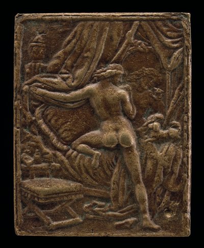 Die Vergewaltigung der Lucretia, 16. Jahrhundert von Unbekannt