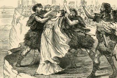 Die aufständischen Sklaven von Enna, 1890 von Unbekannt
