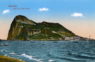 Der Felsen von Gibraltar, 1945 von Unbekannt