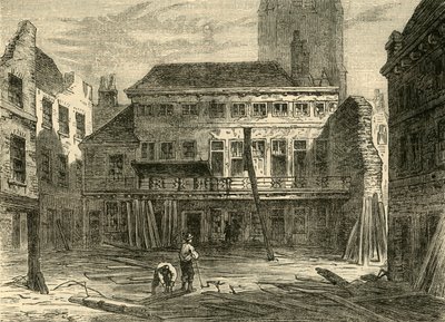 The Saracens Head, Snow Hill, ca. 1872 von Unbekannt