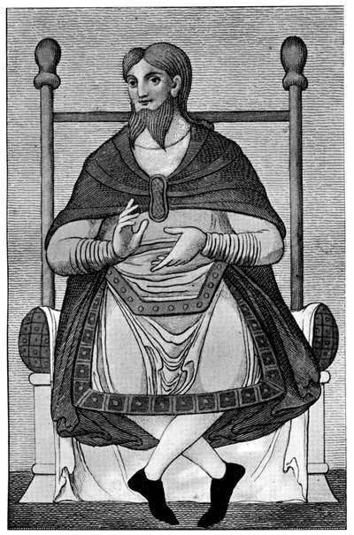 Der sächsische gespaltene Bart, 1910 von Unbekannt