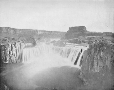 Die Shoshone-Fälle, 19. Jahrhundert von Unbekannt