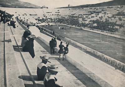 Das Stadion, Athen, 1913 von Unbekannt