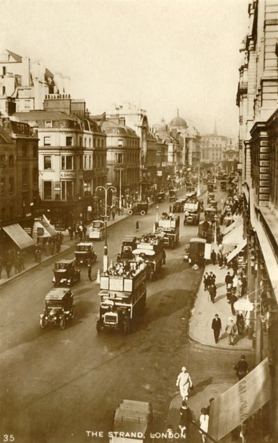 The Strand, London, 1929 von Unbekannt