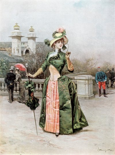 Der Stil der Zukunft, 1889 von Unbekannt