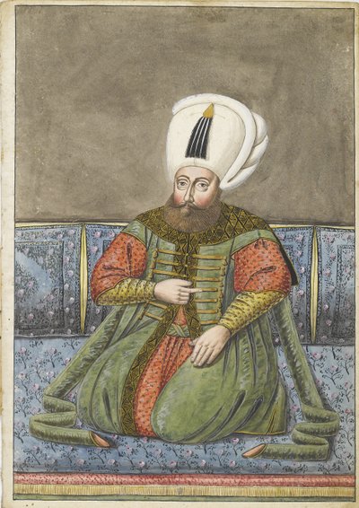 Der Sultan Osman I., frühes 19. Jahrhundert von Unbekannt