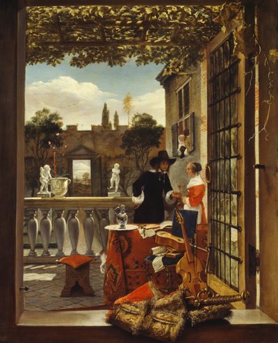 Die Terrasse von Unbekannt