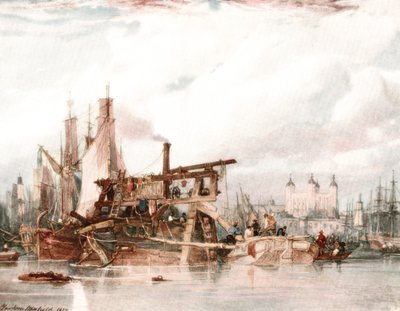 Der Tower of London, ca. 1827, ca. 1900 von Unbekannt