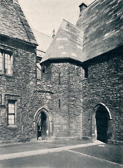 Die Schatzkammer, Merton College, Oxford, 1903 von Unbekannt