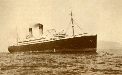 Die White Star Liner Doric 16.484 Tonnen von Unbekannt