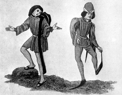 Der Berretino und Poleyn, 15. Jahrhundert, 1910 von Unbekannt