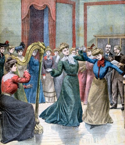 Das Konservatorium von Mimi Pinson, 1902 von Unbekannt