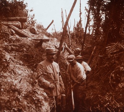 Die Frontlinie, Soissons, Nordfrankreich, ca. 1914-ca. 1918 von Unbekannt