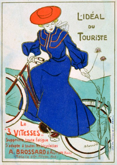Das ideale Touristenfahrrad, Brossard, 3 Gänge, 1903 von Unbekannt