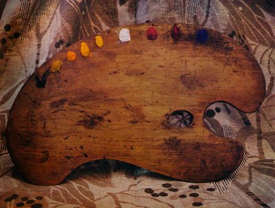 Die Palette von Philip Alexius de László, 1934 von Unbekannt