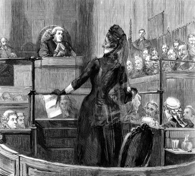 Der Prozess gegen Mrs. Maybrick in Liverpool, 1889 von Unbekannt