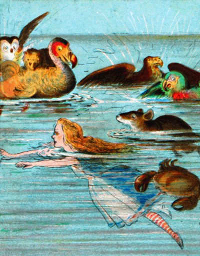 Es gab eine Maus, die planschte, um 1900 von Unbekannt
