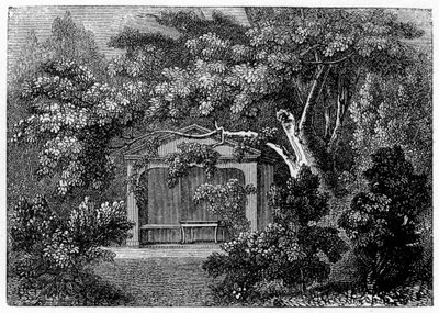 Thomson der Dichteralkoven, Richmond, Surrey, 1840 von Unbekannt