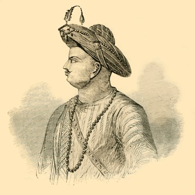 Tippoo Saib, um 1790, 1890 von Unbekannt