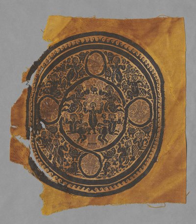 Tunika-Fragment mit Segmentum, 400er - 600er Jahre von Unbekannt