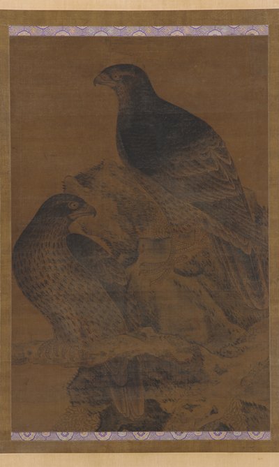 Zwei Adler, Ming-Dynastie, 1368-1644 von Unbekannt