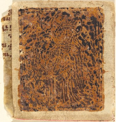 Unbekannter Heiliger, um 1480 von Unbekannt