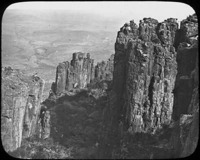 Tal der Verwüstung, Südafrika, um 1890 von Unbekannt
