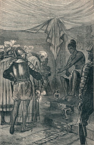 Vasco da Gama besucht den König, 1904 von Unbekannt