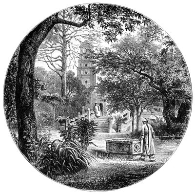 Ansicht in Kanton, 1900 von Unbekannt