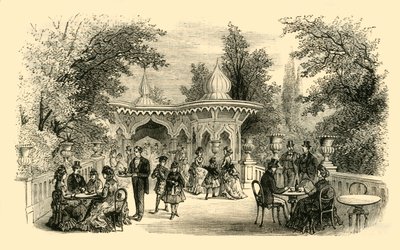 Ansicht in den Surrey Gardens, ca. 1878 von Unbekannt