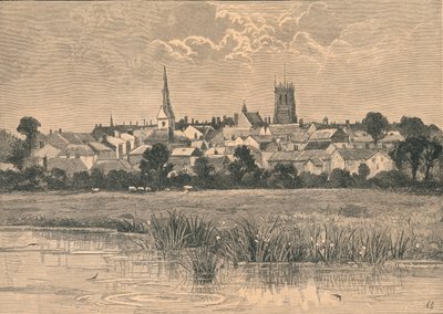 Ansicht von Dorchester, 19. Jahrhundert von Unbekannt