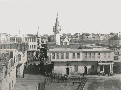 Ansicht der Altstadt, Suez, Ägypten, 1895 von Unbekannt