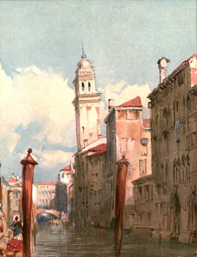 Ansicht eines Kanals, ca. 1826, ca. 1900 von Unbekannt