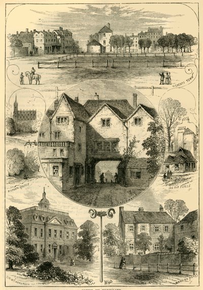 Ansichten in Highgate, um 1876 von Unbekannt