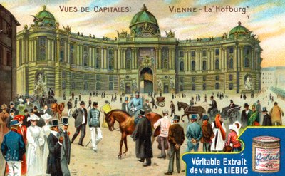 Ansichten von Hauptstädten: Die Hofburg, Wien, ca. 1900 von Unbekannt