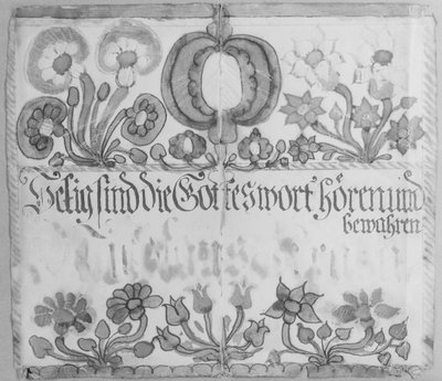 Wandtext von Unbekannt