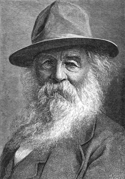 Walt Whitman 1819-1892, amerikanischer Dichter, ca. 1880er von Unbekannt