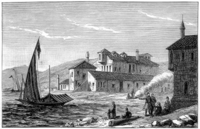 Wo Lord Byron starb, Missolonghi, Griechenland von Unbekannt