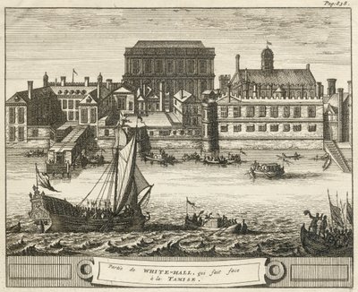 Whitehall, Westminster, London, 1707 von Unbekannt