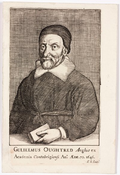 William Oughtred, englischer Mathematiker von Unbekannt