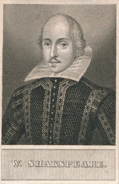 William Shakespeare von Unbekannt