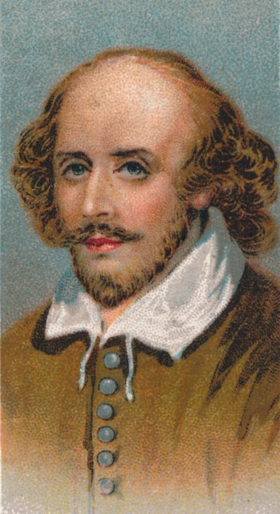 William Shakespeare 1564-1616, englischer Dichter und Dramatiker, 1924 von Unbekannt