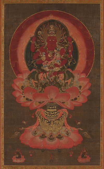 Weisheitskönig der Leidenschaft Aizen Myoo, 1300er von Unbekannt