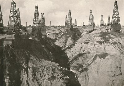 Yenan-Young-Ölquellen, 1900 von Unbekannt