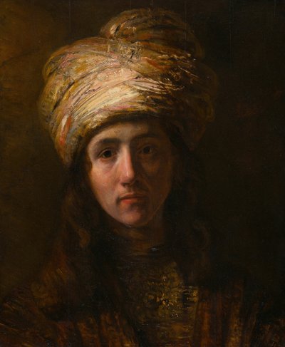 Junger Mann mit Turban, ca. 1650 von Unbekannt