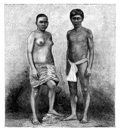 Junge Talamancas-Indianer, Zentralamerika von Unbekannt
